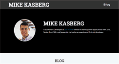 Desktop Screenshot of mikekasberg.com